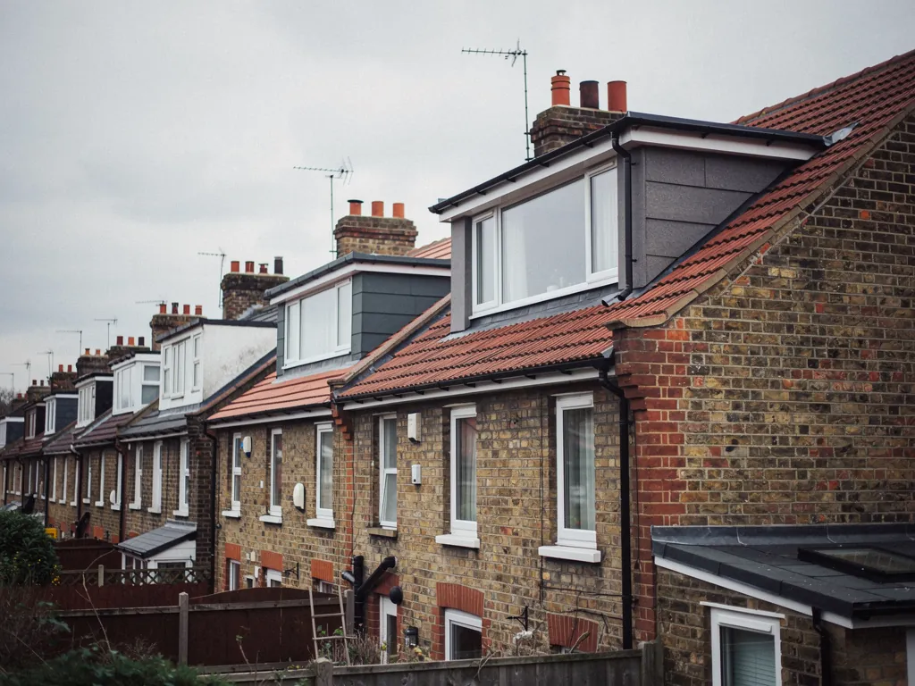 Edwardian terraces with loft conversions
